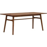 Remix Solid Wood Dining Table for 6 People