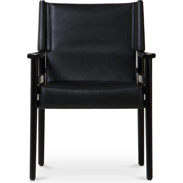 Remy Buffalo Leather Dining Armchair