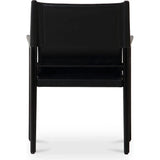 Remy Buffalo Leather Dining Armchair-Dining Chairs-Moe's Home-LOOMLAN