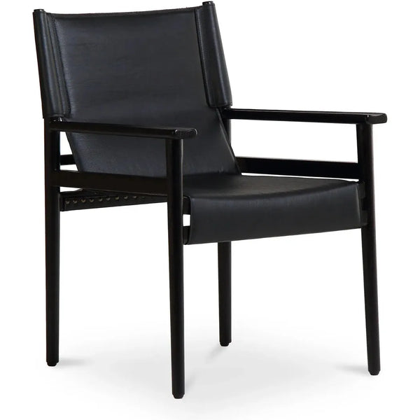 Remy Buffalo Leather Dining Armchair