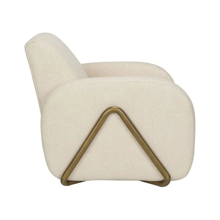 Renzo Steel Framed Chair - LOOMLAN - Wildwood - Club Chairs