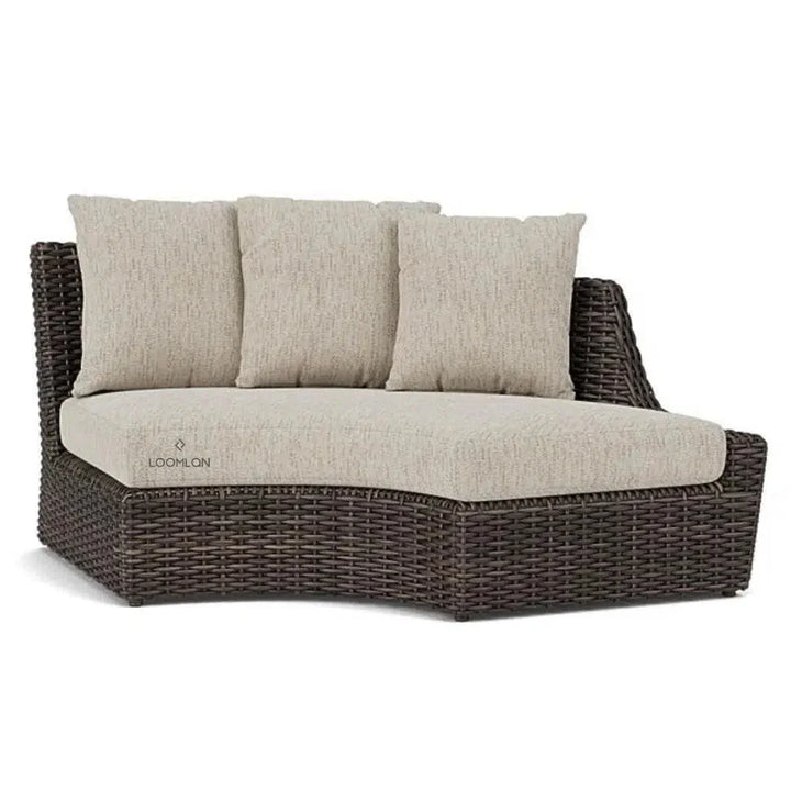 Replacement Cushion For Largo Left Curved Sectional-Outdoor Replacement Cushions-Lloyd Flanders-LOOMLAN