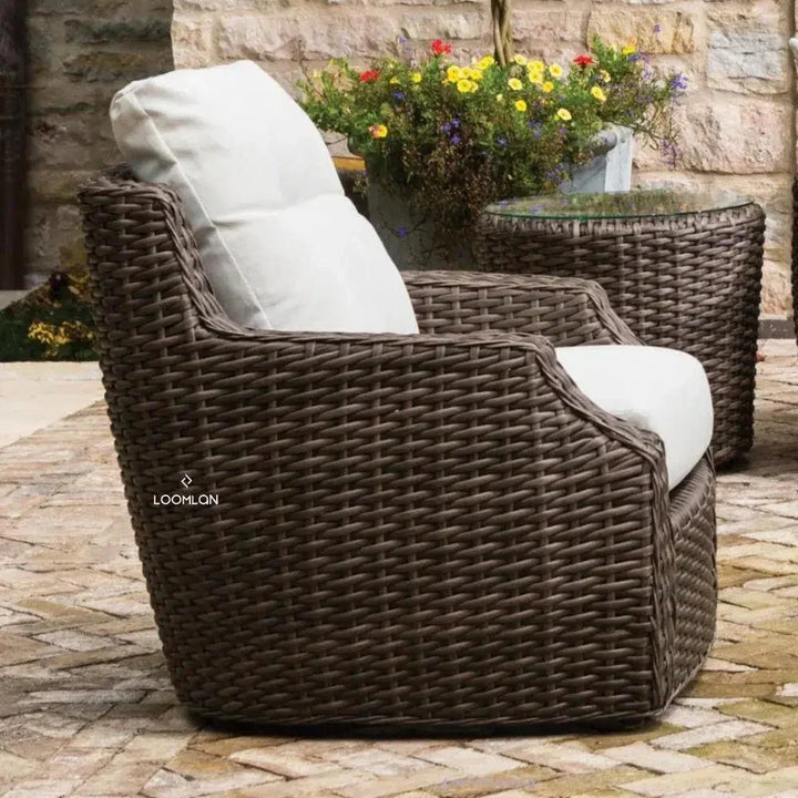 Replacement Cushion For Largo Outdoor Lounge Chair-Outdoor Replacement Cushions-Lloyd Flanders-LOOMLAN