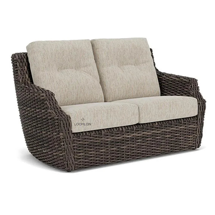 Replacement Cushion For Largo Outdoor Loveseat-Outdoor Replacement Cushions-Lloyd Flanders-LOOMLAN
