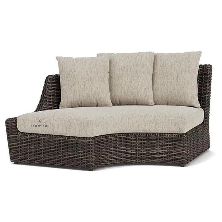 Replacement Cushion For Largo Right Curved Sectional-Outdoor Replacement Cushions-Lloyd Flanders-LOOMLAN