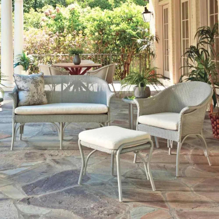 Replacement Cushions For All Seasons Outdoor Settee-Outdoor Replacement Cushions-Lloyd Flanders-LOOMLAN