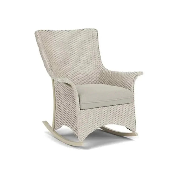 Replacement Cushions For Mandalay Outdoor Porch Rocker-Outdoor Replacement Cushions-Lloyd Flanders-LOOMLAN