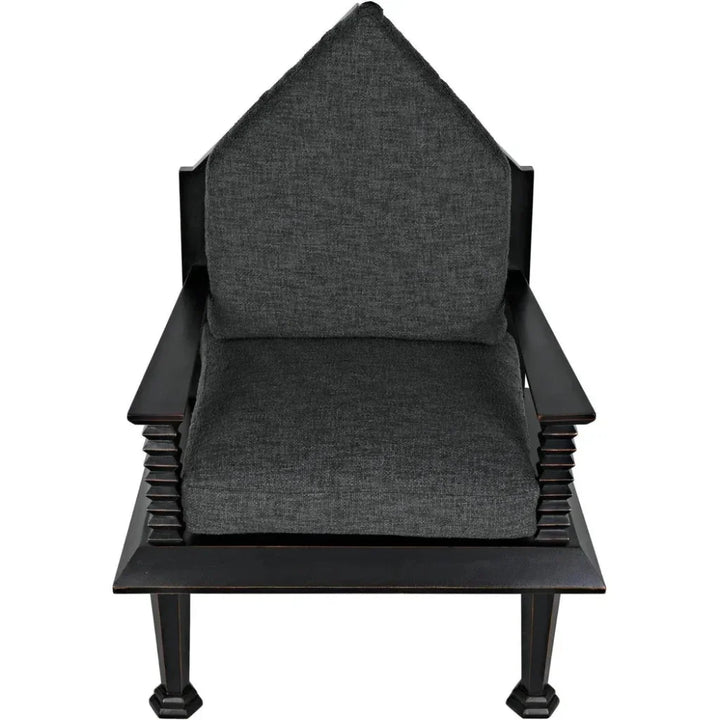 Resurrection Chair w/US Made Cushions - LOOMLAN - Noir - Accent Chairs