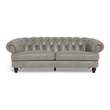 Classic Chesterfield-Inspired Leather Sofa Retro Collection Sofas & Loveseats LOOMLAN By Uptown Sebastian