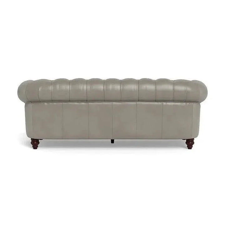 Retro Chesterfield - Inspired Leather Sofa Retro - LOOMLAN - Uptown Sebastian - Sofas & Loveseats