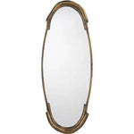 Reversible Antique Brass Aluminum Margaux Wall Mirror