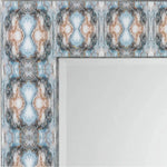 Reversible Blue Rorschach Wall Mirror