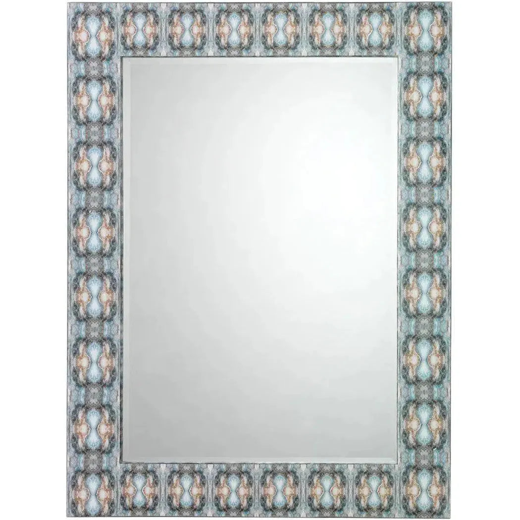 Reversible Blue Rorschach Wall Mirror