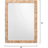 Reversible Chandler Rectangle Wall Mirror