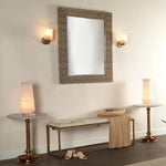 Reversible Cream Grey Rorschach Wall Mirror