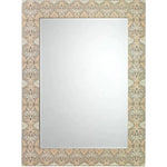 Reversible Cream Grey Rorschach Wall Mirror