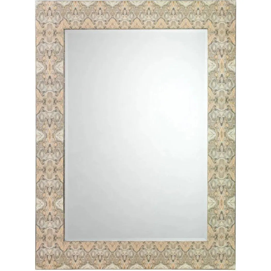 Reversible Cream Grey Rorschach Wall Mirror