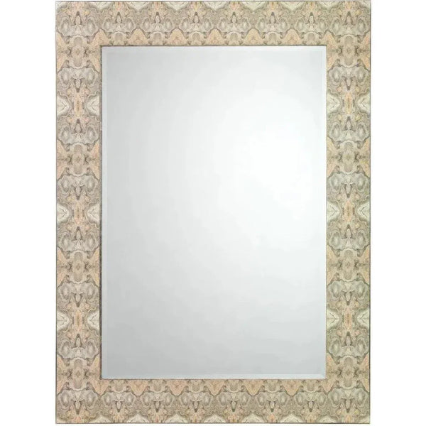 Reversible Cream Grey Rorschach Wall Mirror - LOOMLAN - Jamie Young - Wall Mirrors