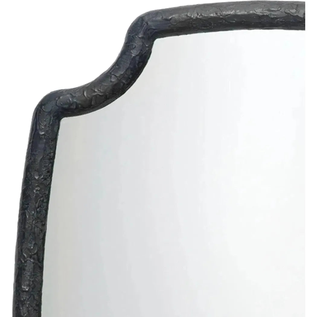 Reversible Position Black Selene Wall Mirror