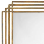 Reversible Position Brass Serai Wall Mirror