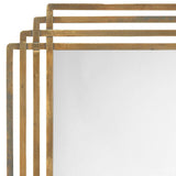 Reversible Position Brass Serai Wall Mirror Wall Mirrors LOOMLAN By Jamie Young