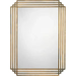 Reversible Position Brass Serai Wall Mirror