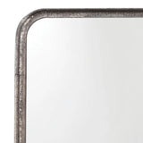 Reversible Position Silver Iron Principle Vanity Wall Mirror Wall Mirrors LOOMLAN By Jamie Young