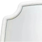 Reversible Position White Selene Wall Mirror