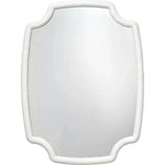 Reversible Position White Selene Wall Mirror