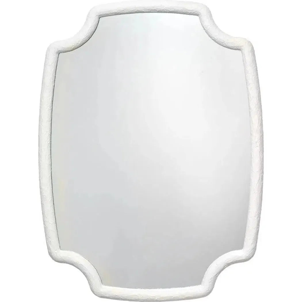 Reversible Position White Selene Wall Mirror