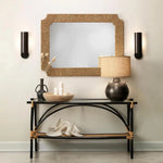 Reversible Seagrass Hand-Woven Marina Wall Mirror