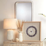 Reversible White Rectangle Audrey Wall Mirror