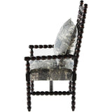 Rhodes Fabric Dining Chair-Dining Chairs-Peninsula Home-LOOMLAN