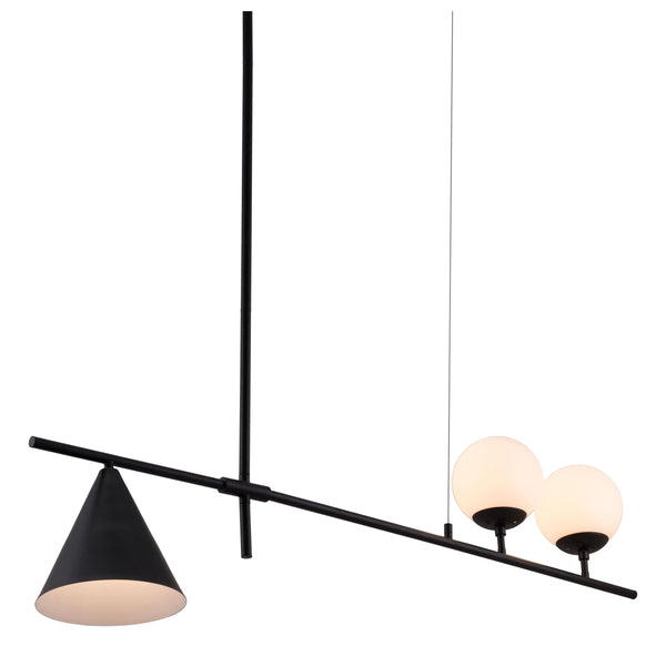 Richiza Ceiling Lamp Black Pendants LOOMLAN By Zuo Modern