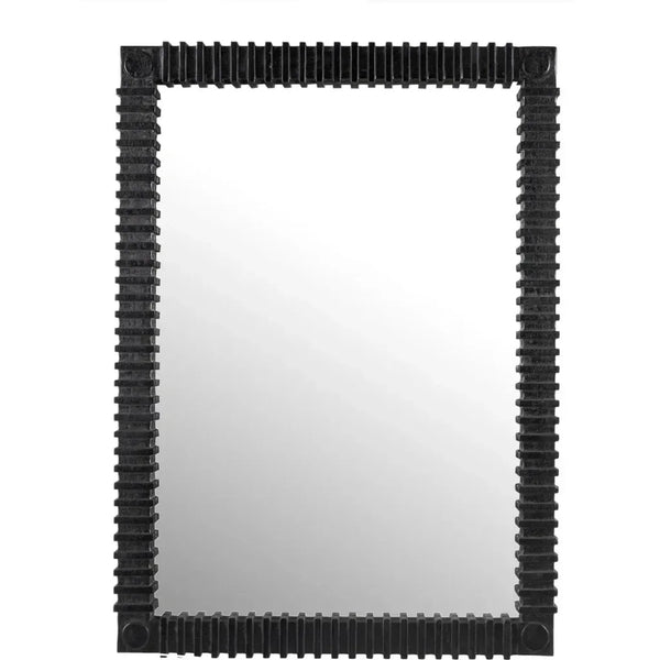 Rift Wooden Framed Wall Mirror