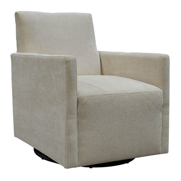 Riley Fabric Swivel Club Chair