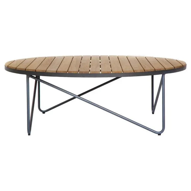 Rimini Coffee Table Teak Wood & Aluminum