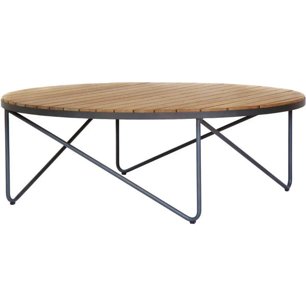 Rimini Coffee Table Teak Wood & Aluminum