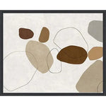 River Stones IV d Canvas Wall Art For Living Room