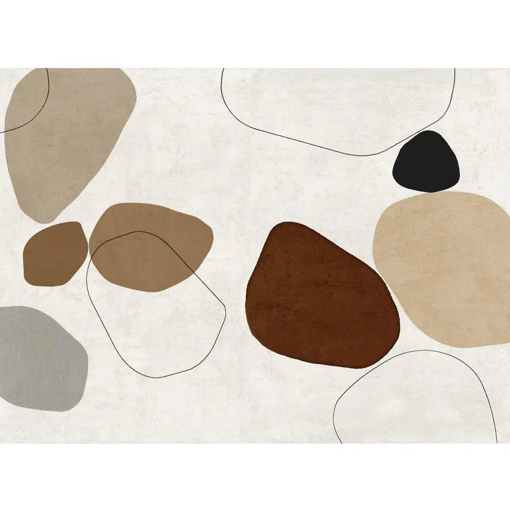 River Stones VI Artwork d Canvas Floating