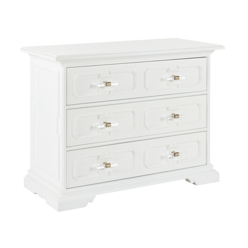 River Street Three Drawer Classic Chest-Chests-Chelsea House-LOOMLAN