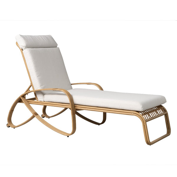 Riviera Aluminum Outdoor Chaise-Outdoor Chaises-Lloyd Flanders-LOOMLAN