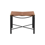 Riz Leather Stool