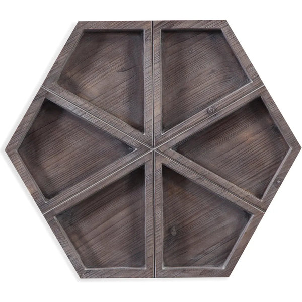 Robley Wood Brown Wall Hanging