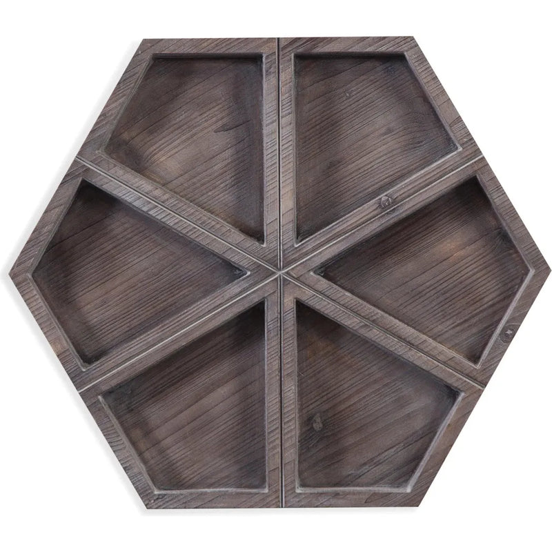 Robley Wood Brown Wall Hanging