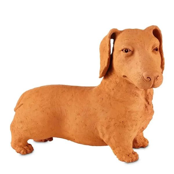 Rocky the Teckel - LOOMLAN - Currey & Co - Statues & Sculptures