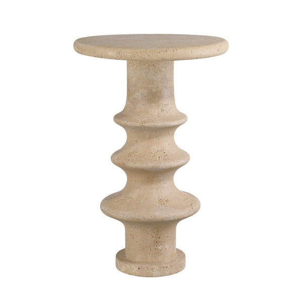 Rollins Concrete Round Accent Table