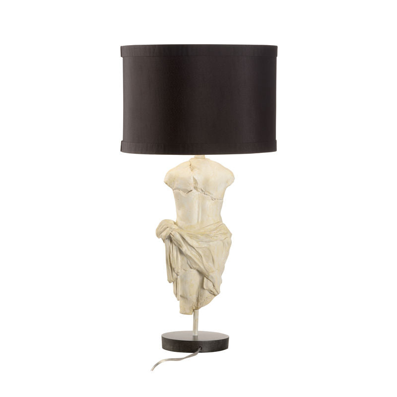 Roman Emperor Statue Design Table Lamp