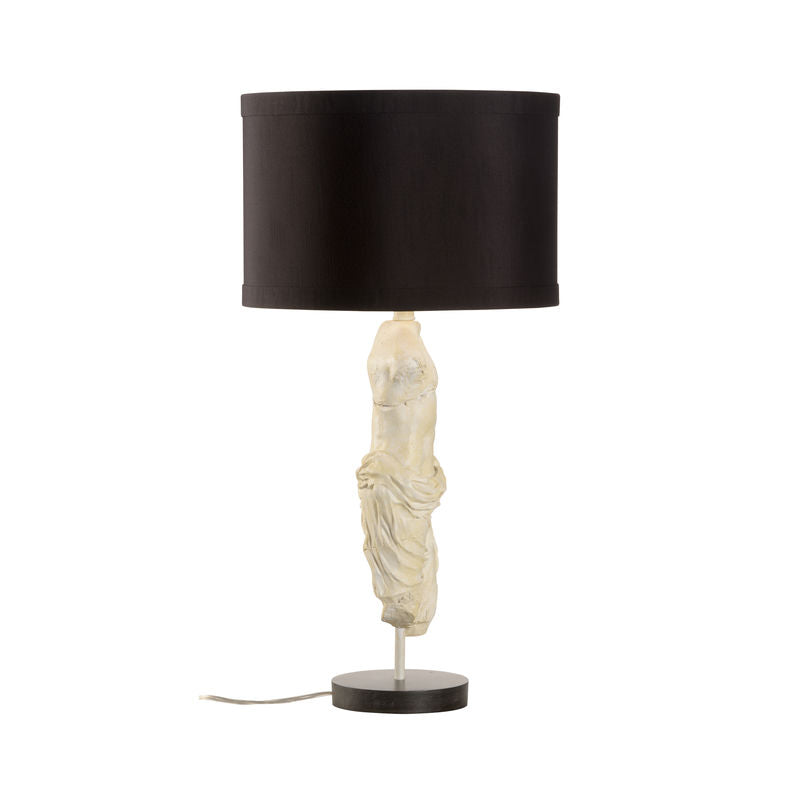 Roman Emperor Statue Design Table Lamp