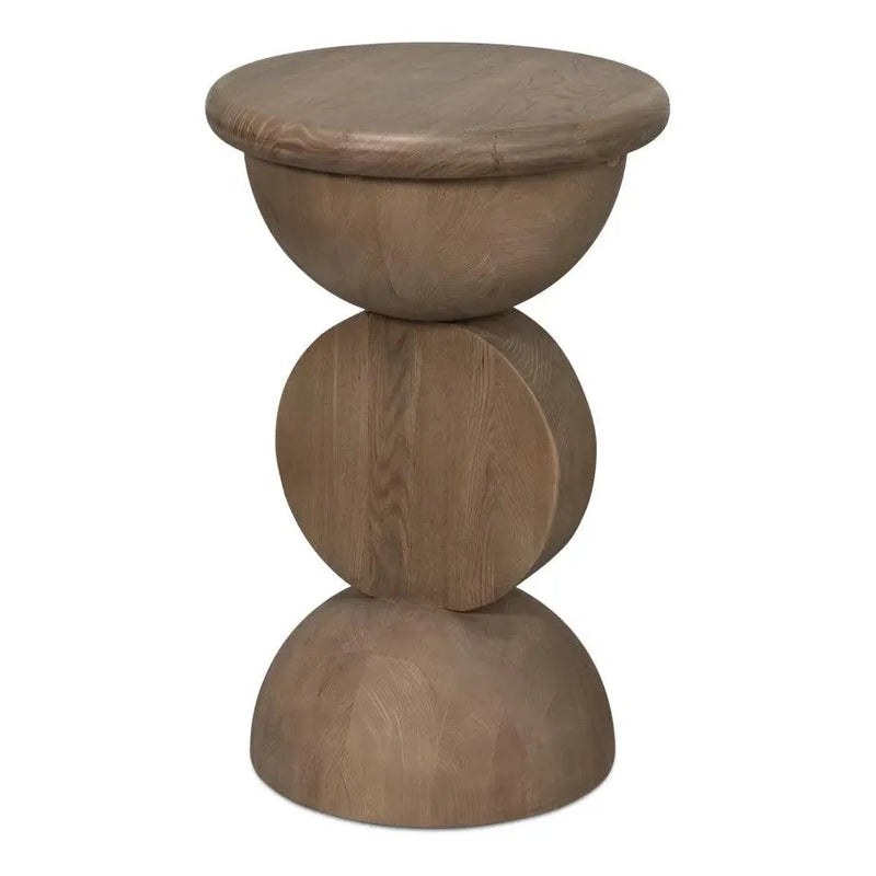 Romeo Natural Wooden Side Tables (Set Of 3)